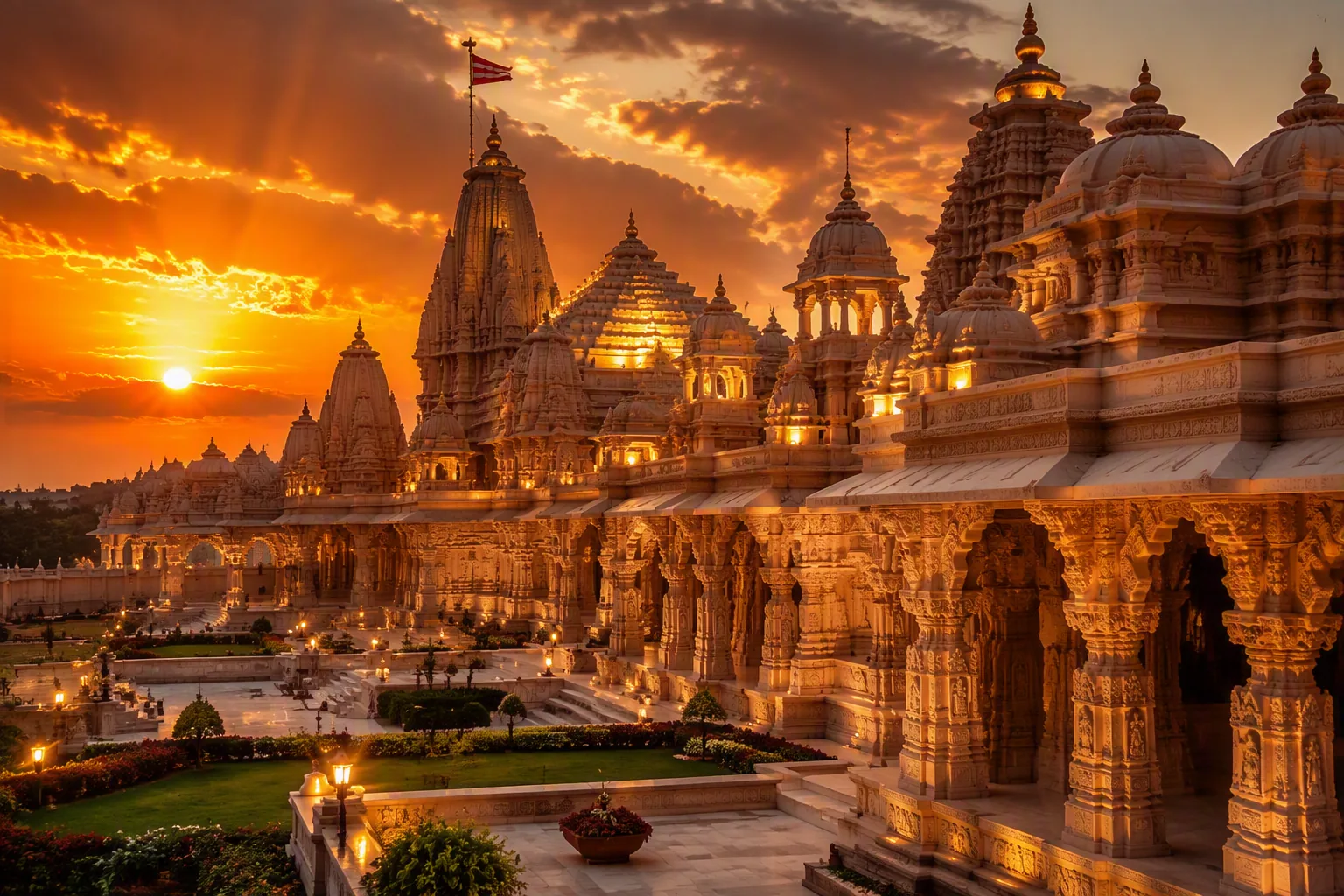 Generated destination visual for Ayodhya