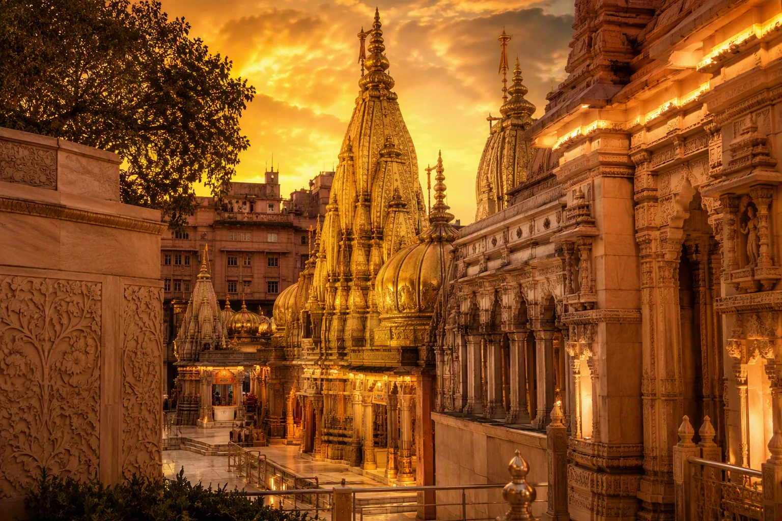 Generated destination visual for Kashi Vishwanath